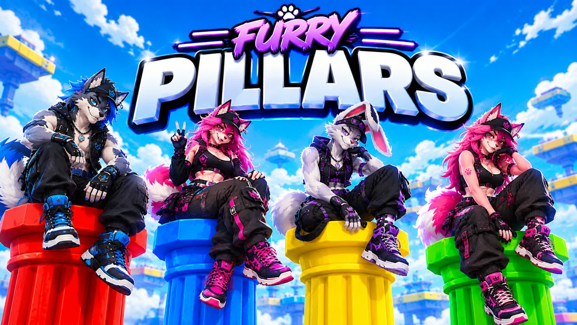 FURRY PILLARS 🐶