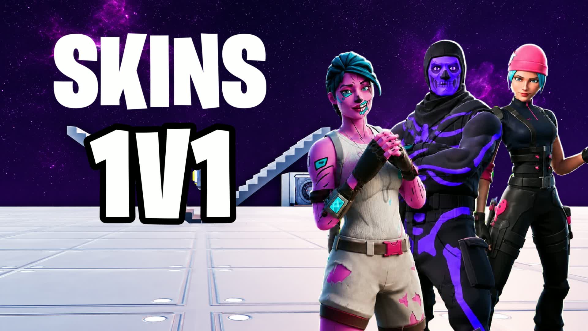 ALL SKINS 1v1 o BUILD FIGHT