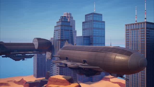 🚀 Sky City: Zeppelin District 🏙️