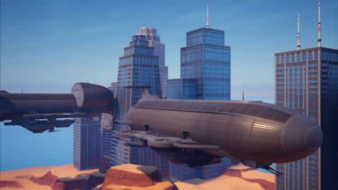🚀 Sky City: Zeppelin District 🏙️