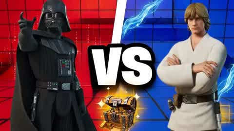Galactic Father vs Son: Red vs Blue