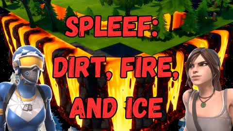 SPLEEF | DIRT, FIRE, AND ICE!!