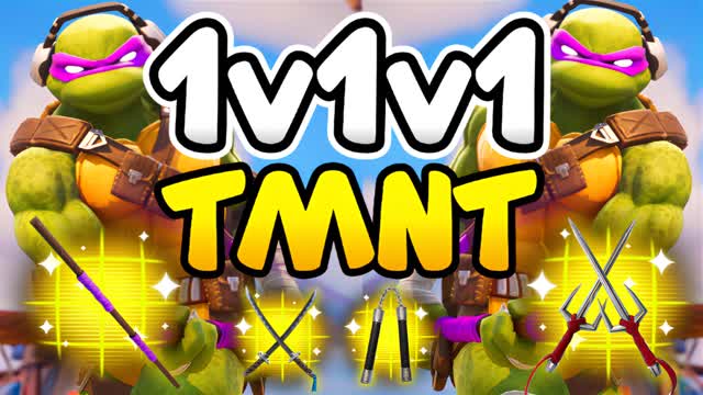 1v1v1 TMNT REALISTIC PVP 🐢