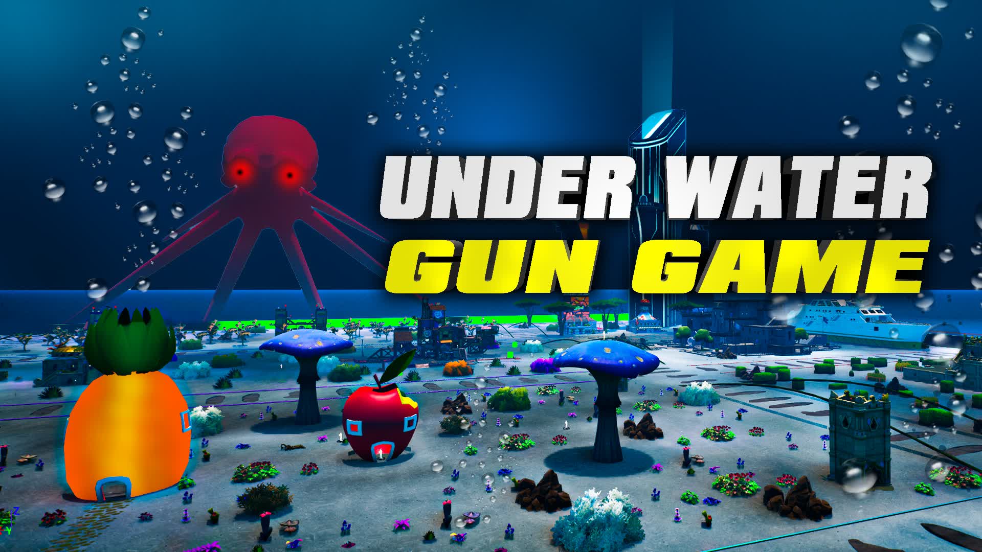 UNDER WATER GUN GAME 062312540715 by slowdownmj Fortnite Creative