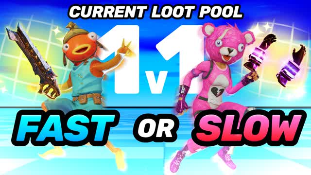 Super FAST SLOW [1v1] 🌟 ALL WEAPONS