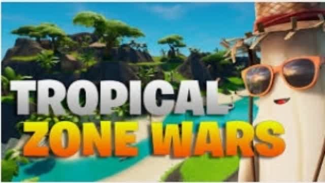 🤺⚔️🌴1v1 TROPICAL ZONE WARS🌴⚔️🤺