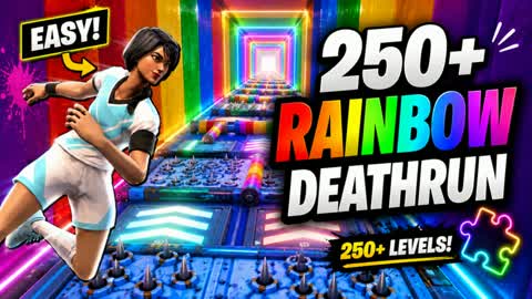 🌈250+ Rainbow Deathrun🌈