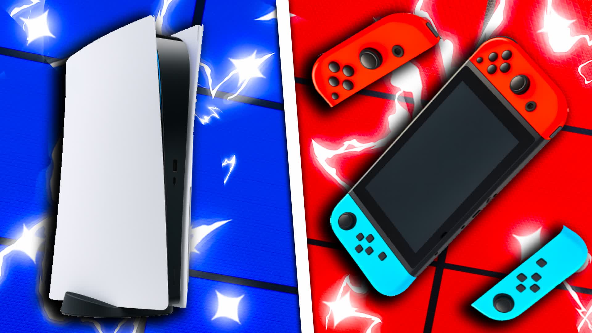 ULTIMATE PS5 VS SWITCH RED VS BLUE 🔴🔵