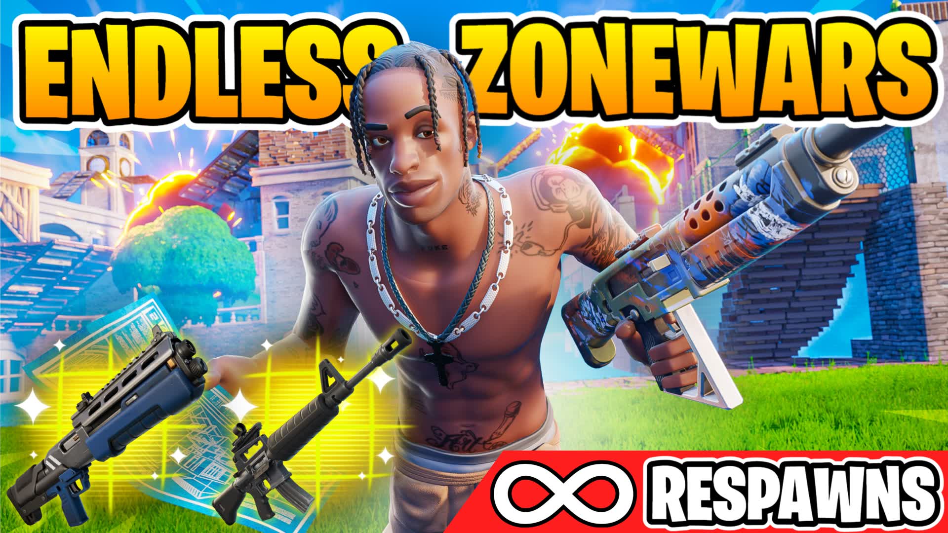 Endless Zonewars [BATTLE ROYALE SOLO]