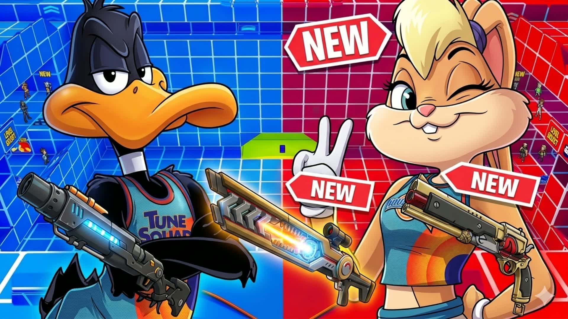 🔴 チューン・スクワッド・カオス：レッドvs.ブルー！ 🔵