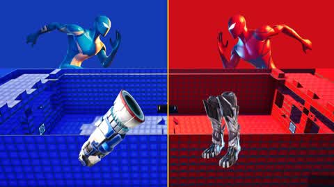 MEGA RED VS BLUE 🔴🔵