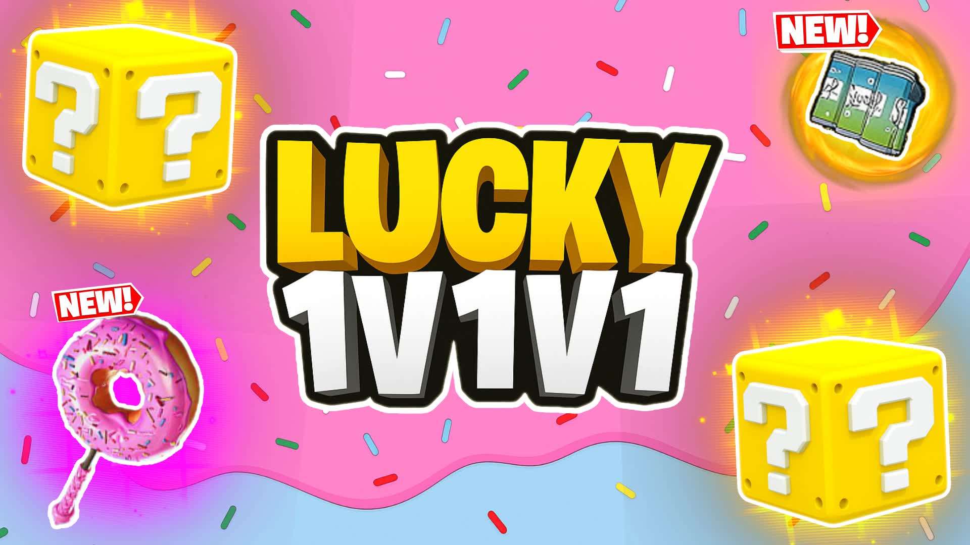 LUCKY BLOCK 1V1V1 - FREE FOR ALL