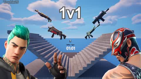 Time ready 1v1 map