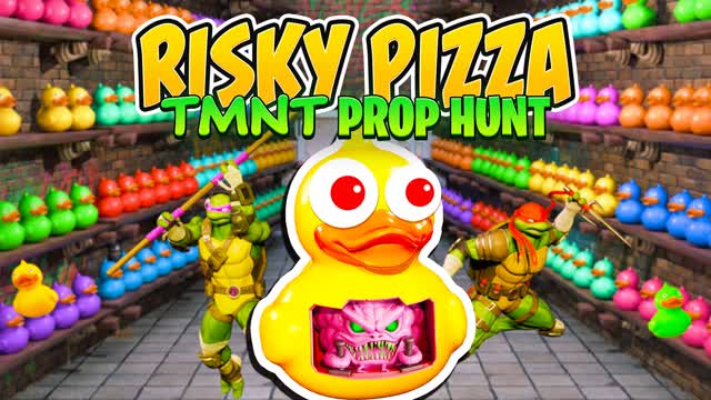 Risky Pizza 🍕 TMNT Prop Hunt 🐢