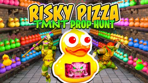 Risky Pizza 🍕 TMNT Prop Hunt 🐢