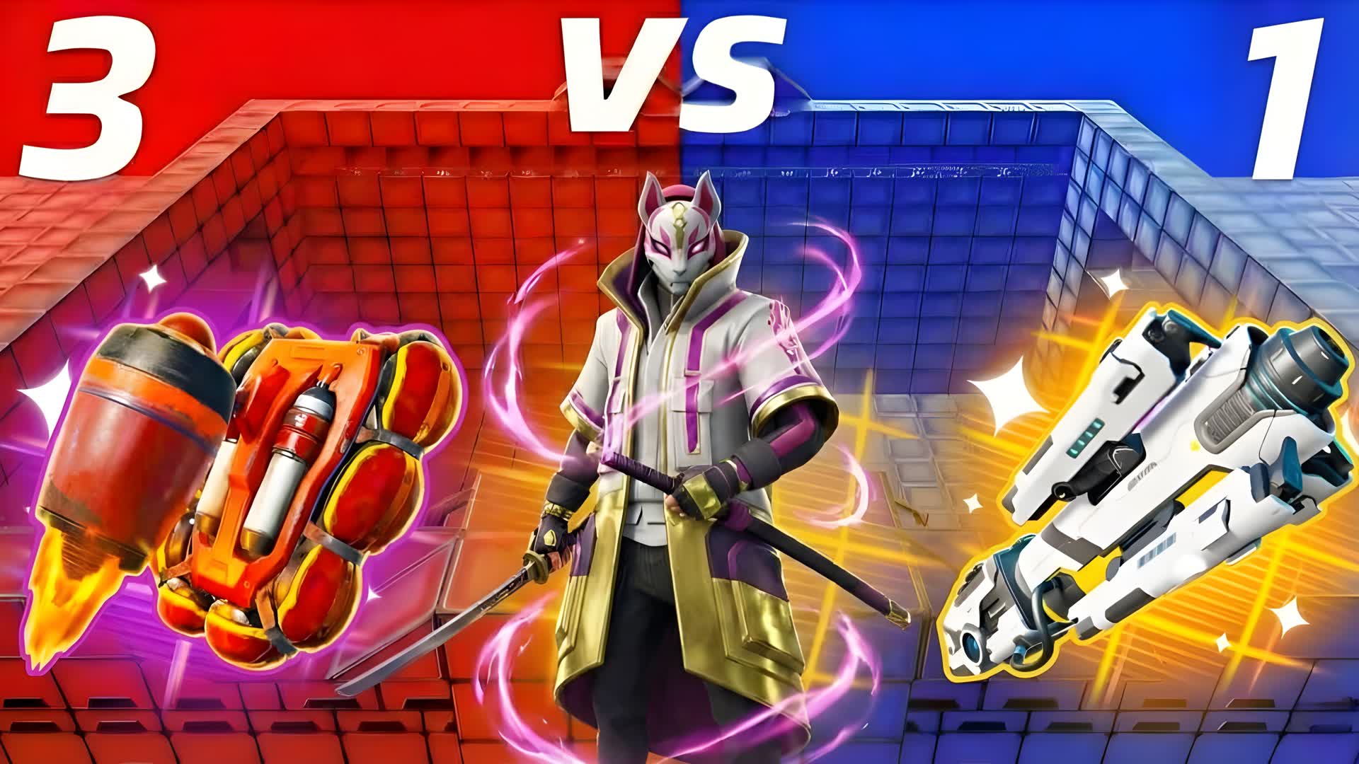 RED VS BLUE 3V1 TOKA