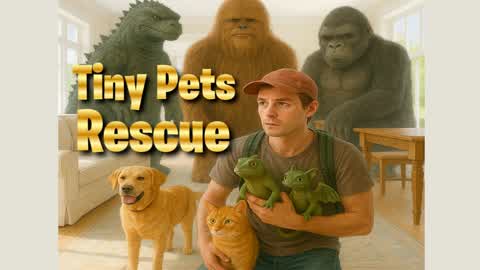 Tiny Pet Rescue - save pets 🐶🐱🐉🦎