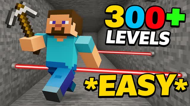 ⭐️EASY MINE SIMPLE PARKOUR 300 LEVELS⭐️