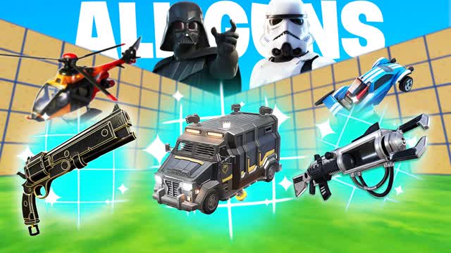 🚀 STAR 1V1 WITH EVERY GUN ⭐