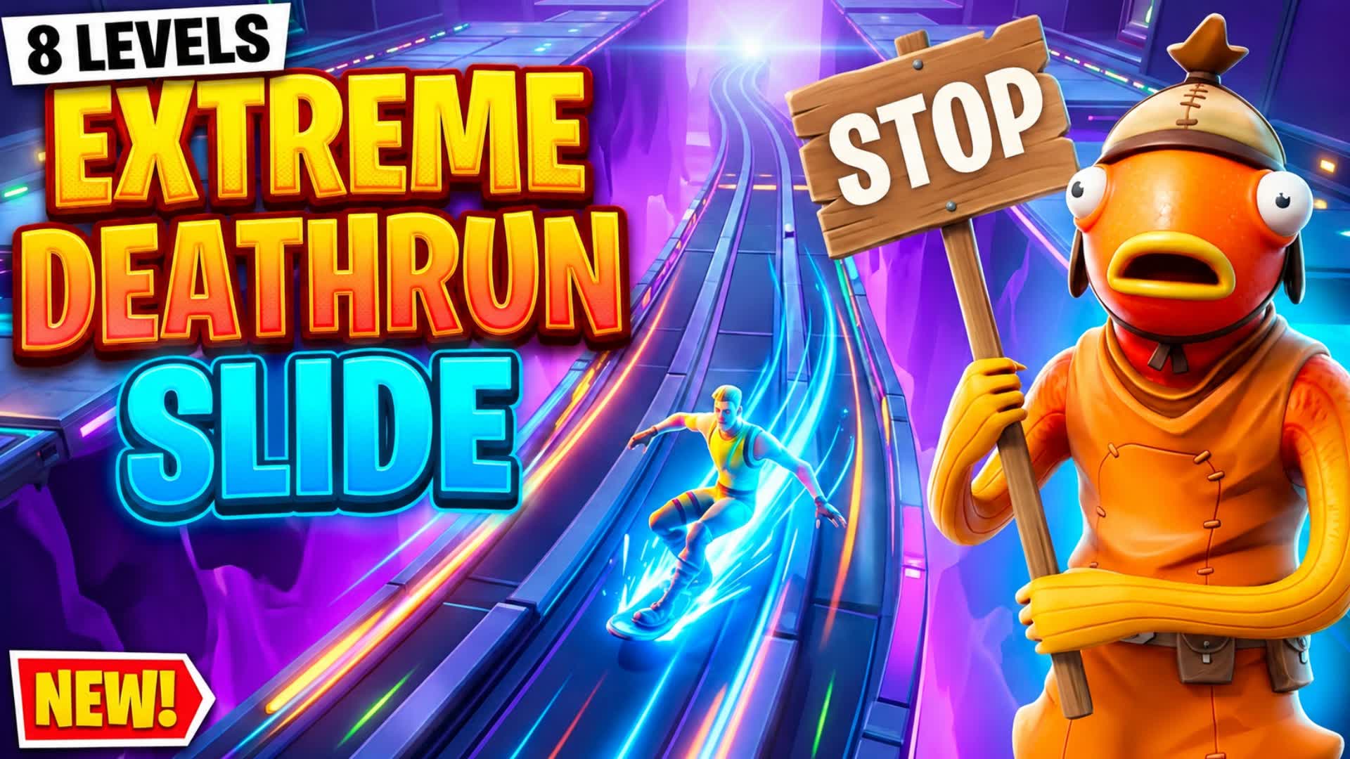 EXTREME DEATHRUN SLIDE π€― (8 LEVELS)