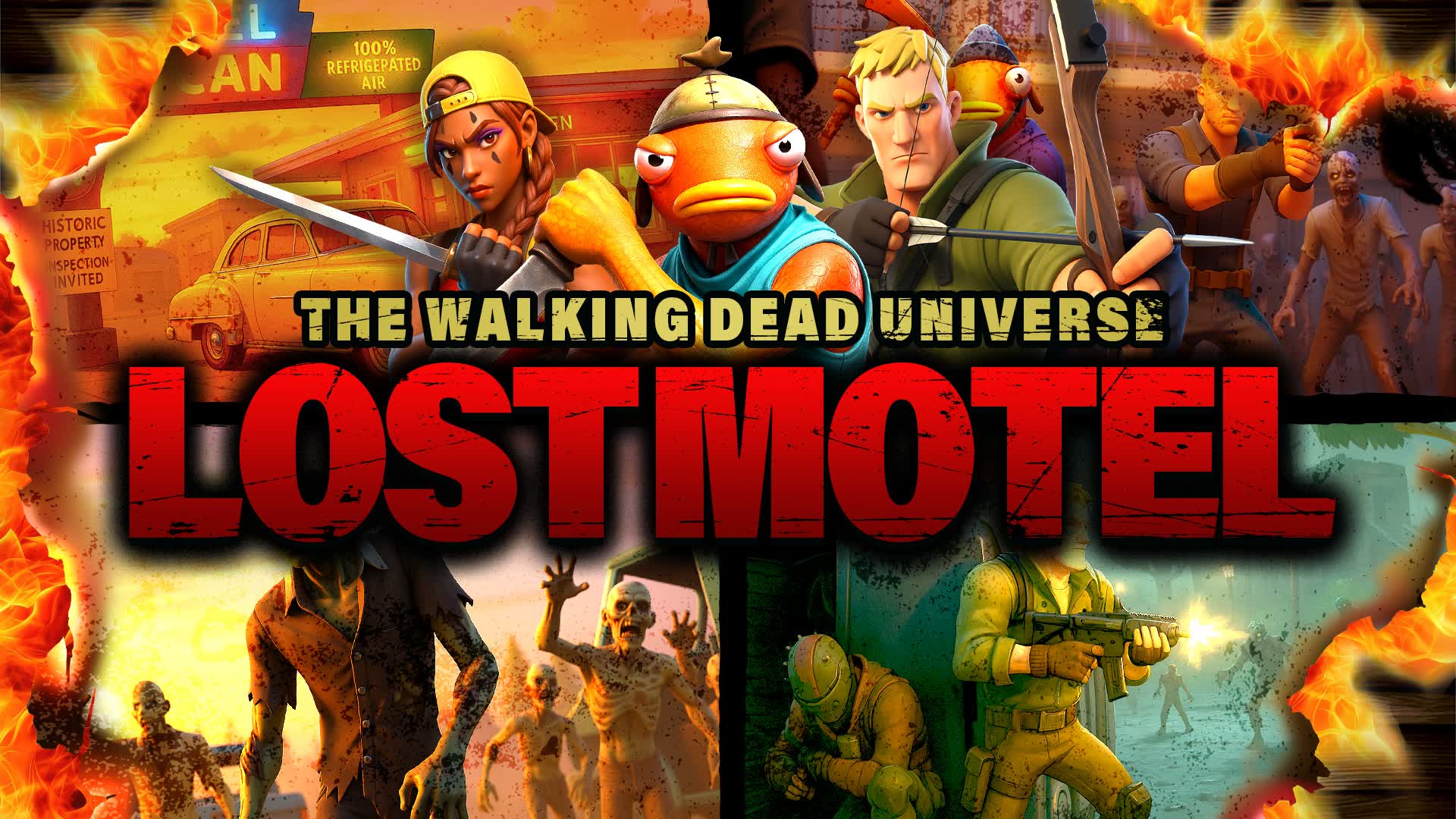 ロストモーテル [ローグライク] 7573-5000-7535 by unioncreations - フォートナイト