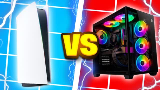 PLAYSTATION VS PC - RED VS BLUE 🔴🔵
