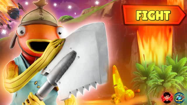MEGA BATTLE FIGHT ISLAND 🌋[All Weapons]