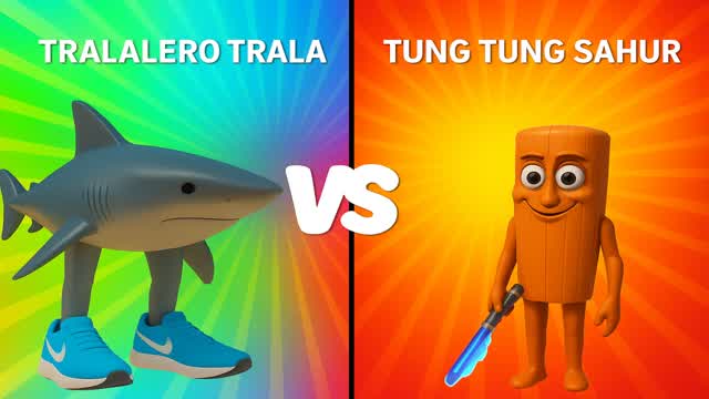 TRALALERO TRALALA vs TUNG TUNG SAHUR