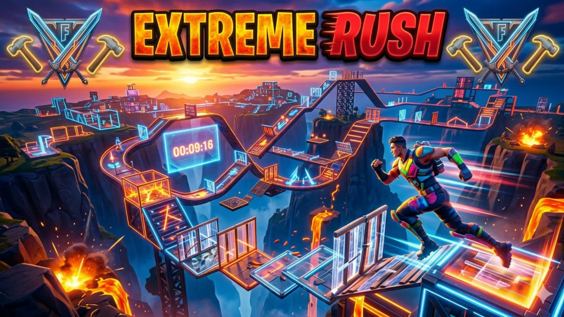 🔨🏃‍♂️EXTREME RUSH 🏃‍♂️ 🔨