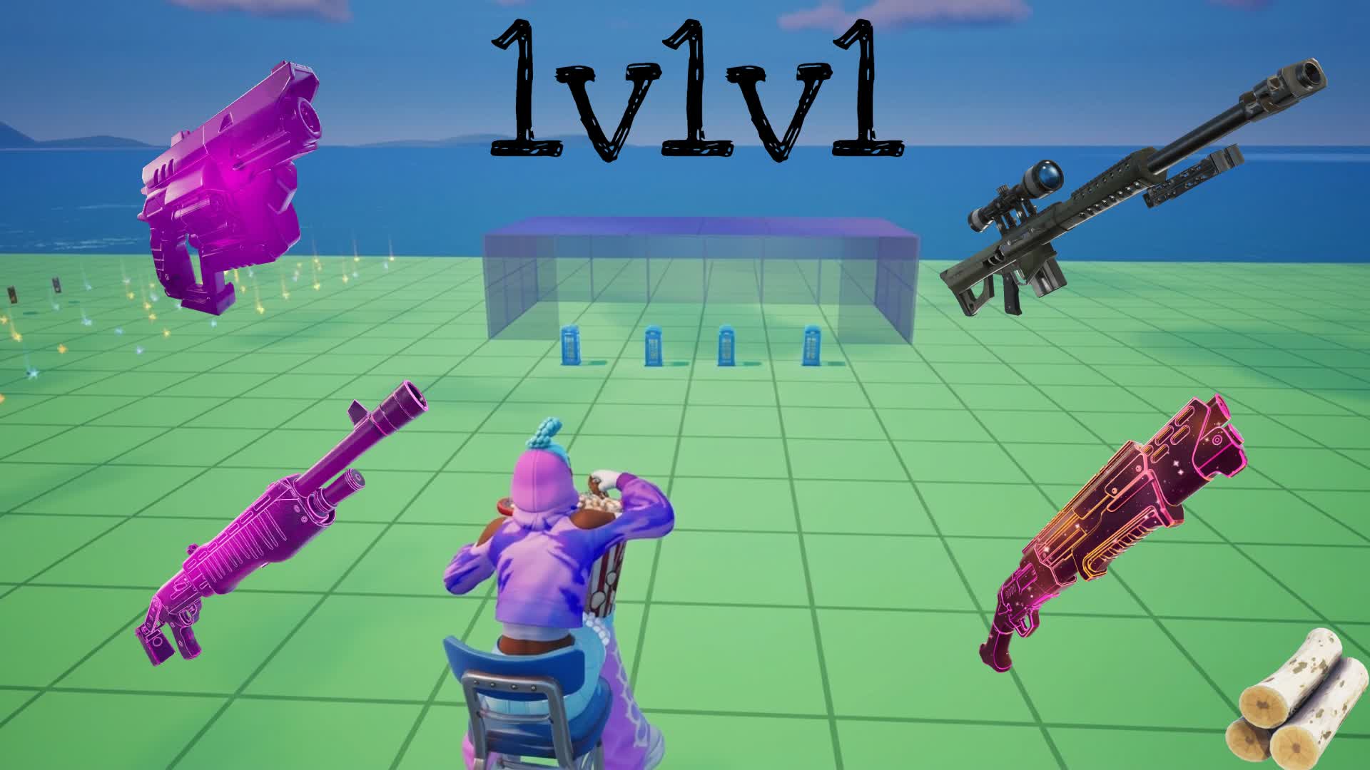 Him200u 1v1 with any guns