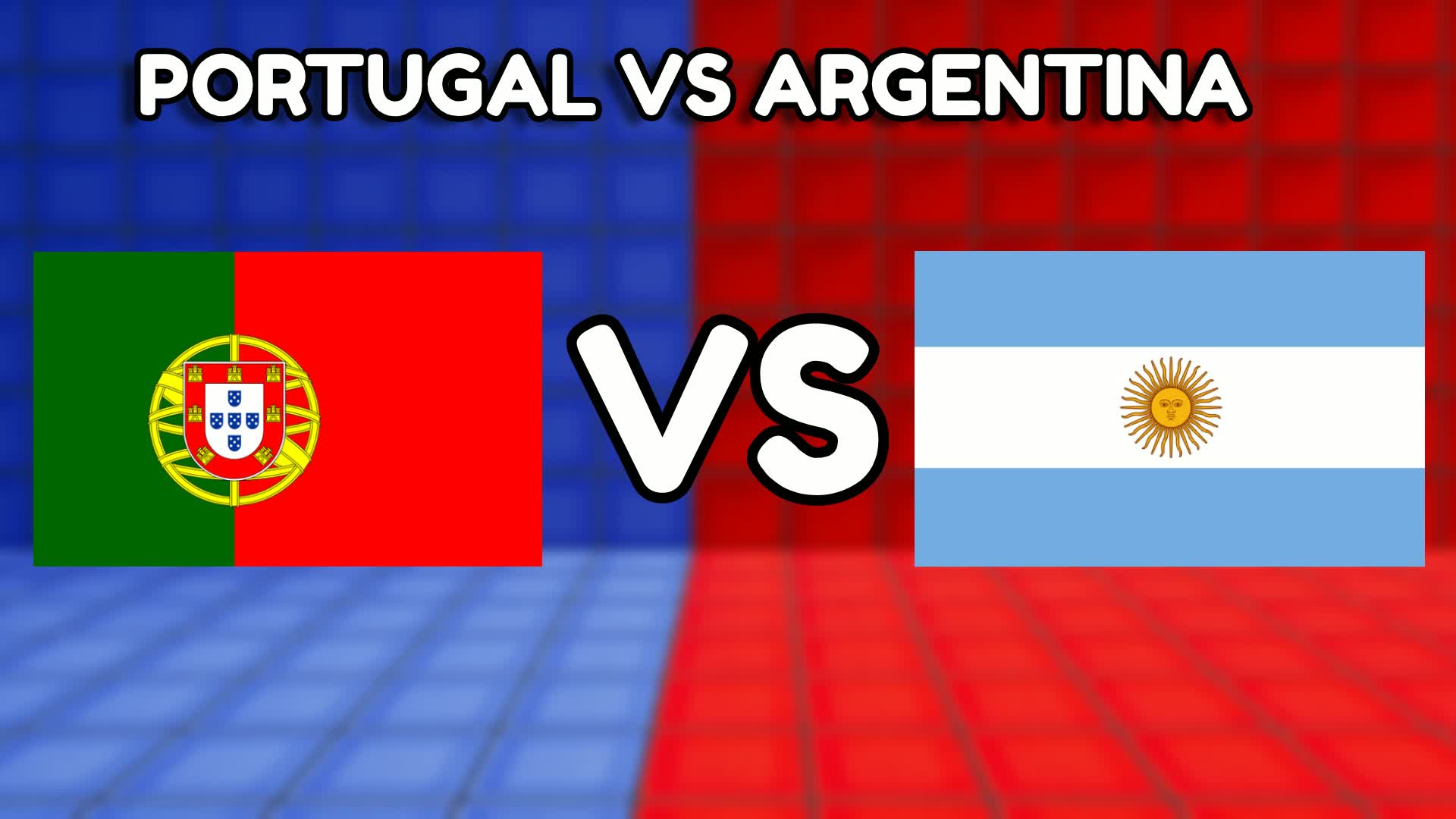 PORTUGAL VS ARGENTINA DEATHRUN ⚽
