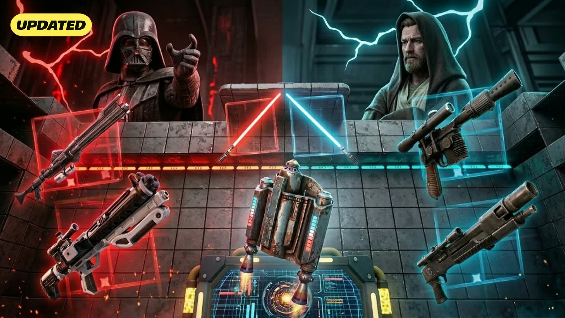 STAR WARS メガ RVB 🔴🔵