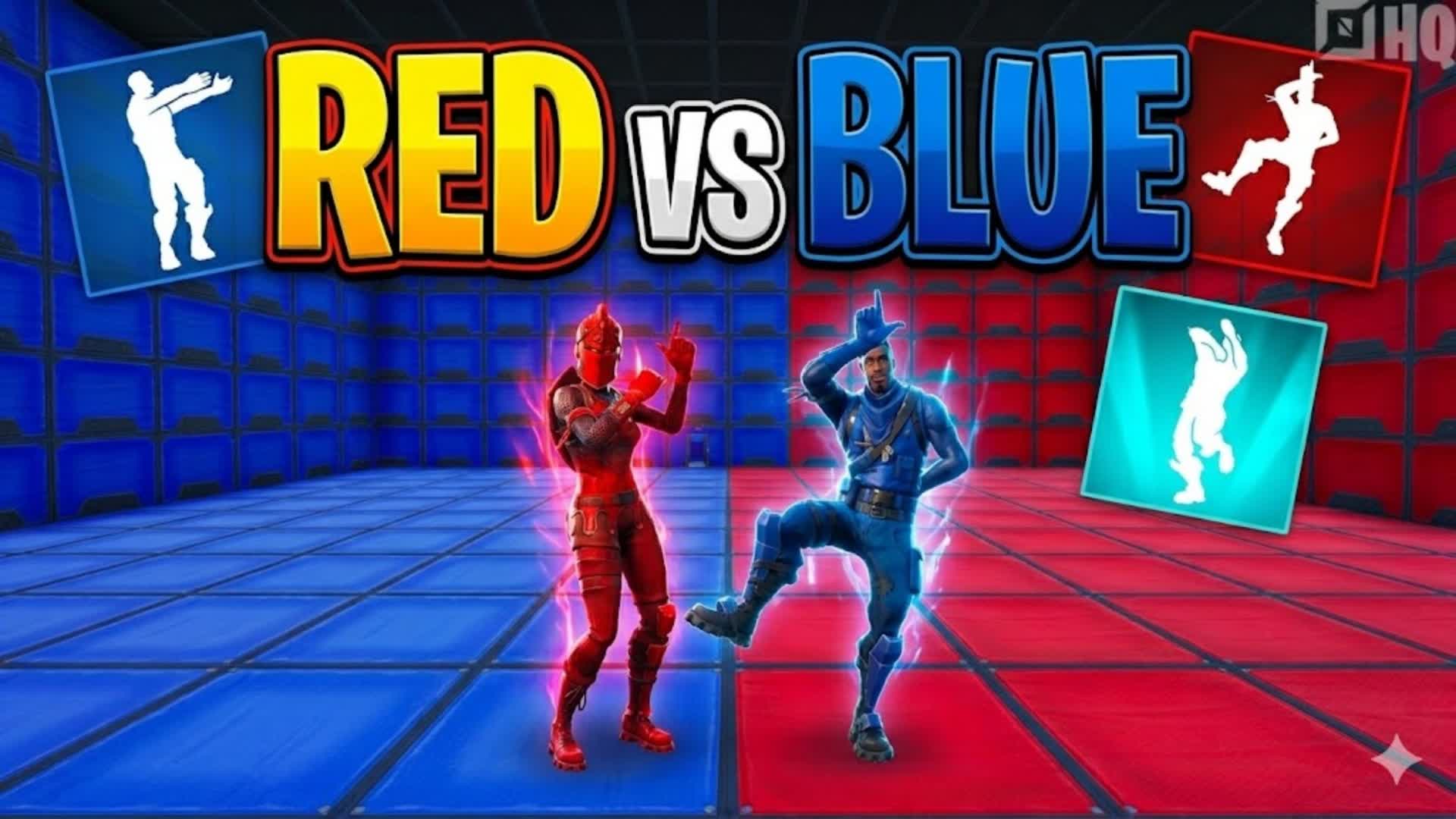 Crazy red vs blue insane emotize🔴🔵