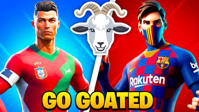 🐐GO GOATED! 🌀🔥⚽ MESSI VS RONALDO🔴🔵
