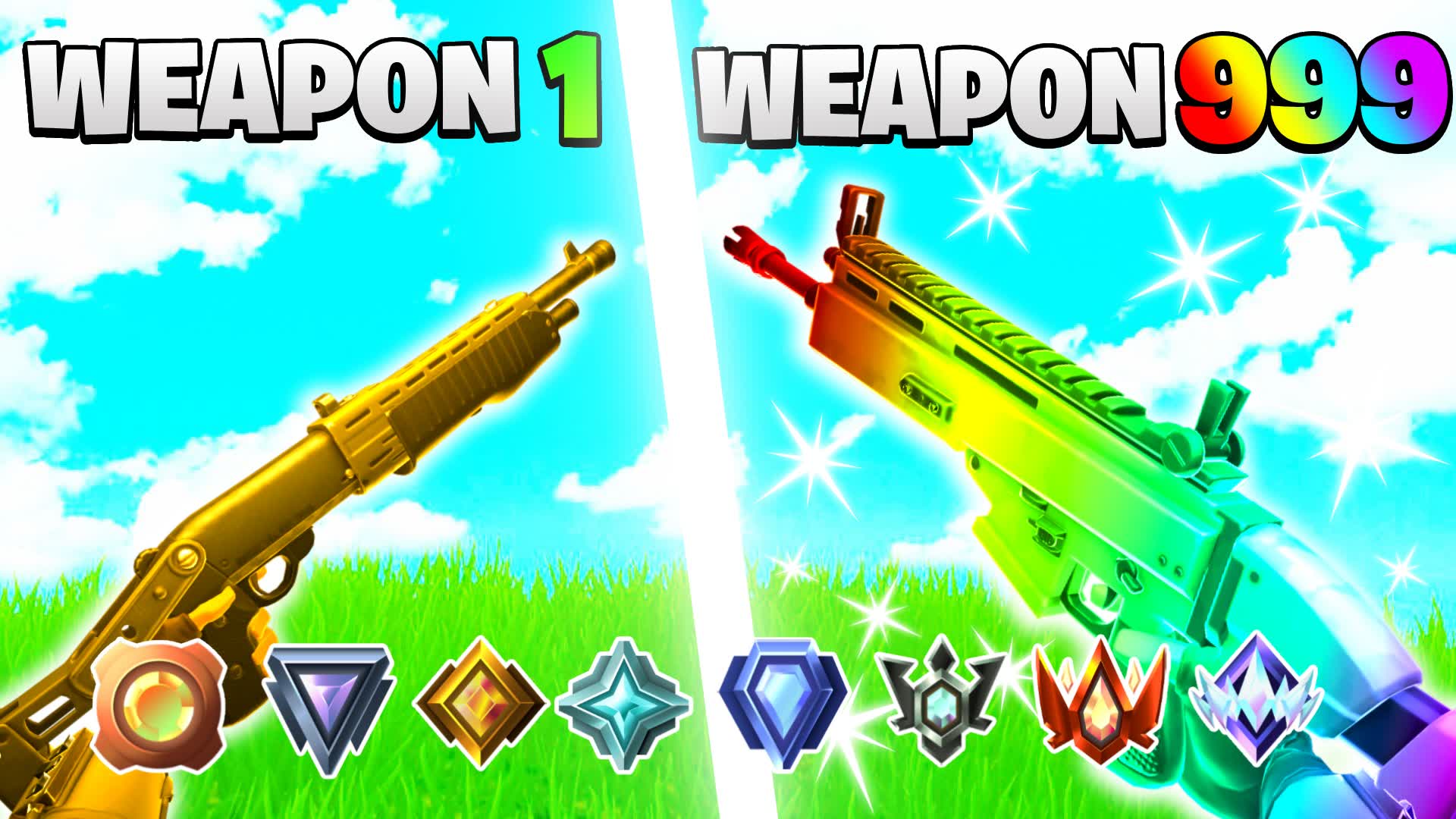 FIRST PERSON🔫GUN GAME🎯ONE SHOT⭐️HERO