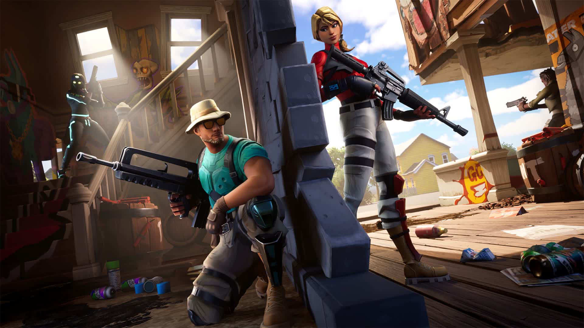 Big Building Gun Game