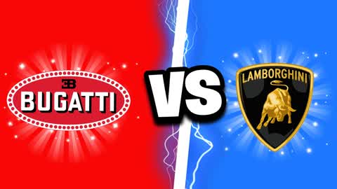 ⭐BUGATTI VS LAMBORGHINI⭐