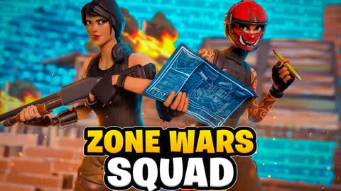 💛SQUAD ZONE WARS💛 48 PLAYER