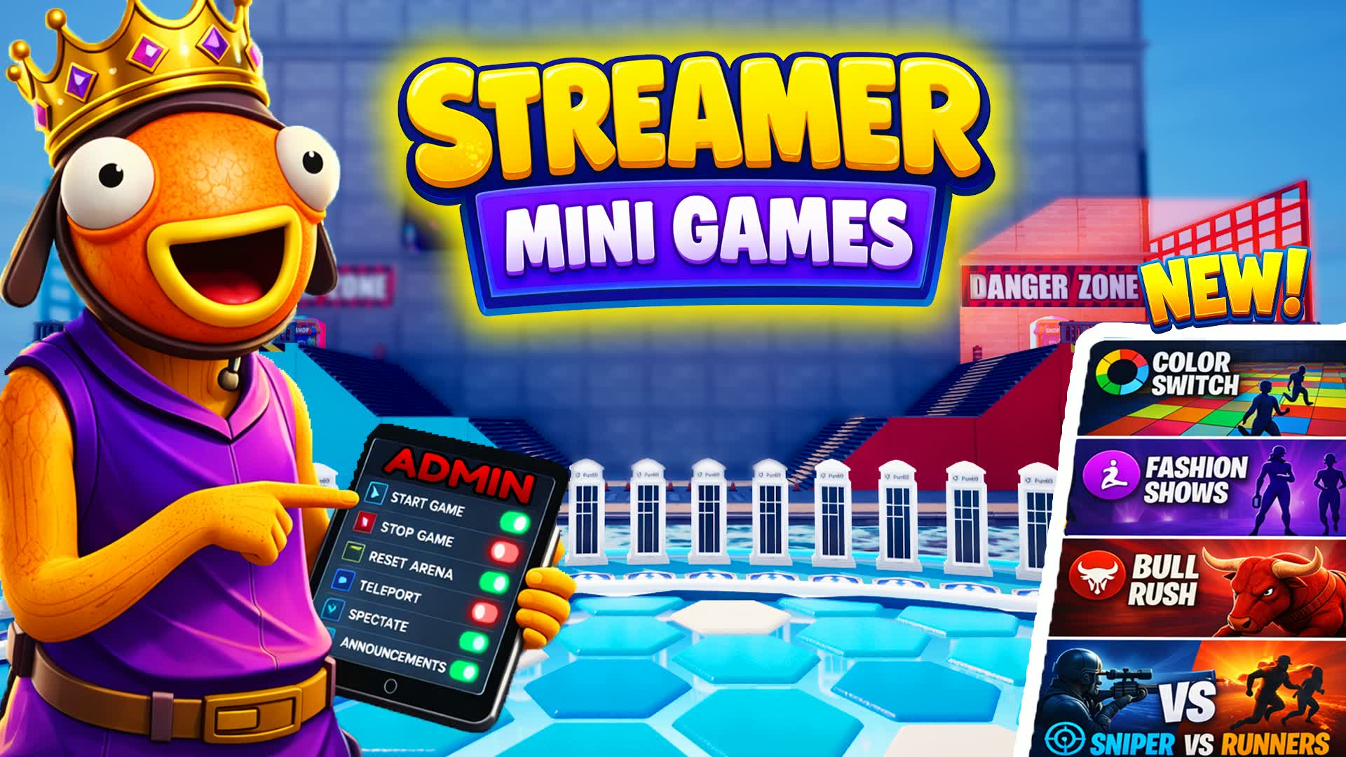 GOATED STREAMER MINIGAMES