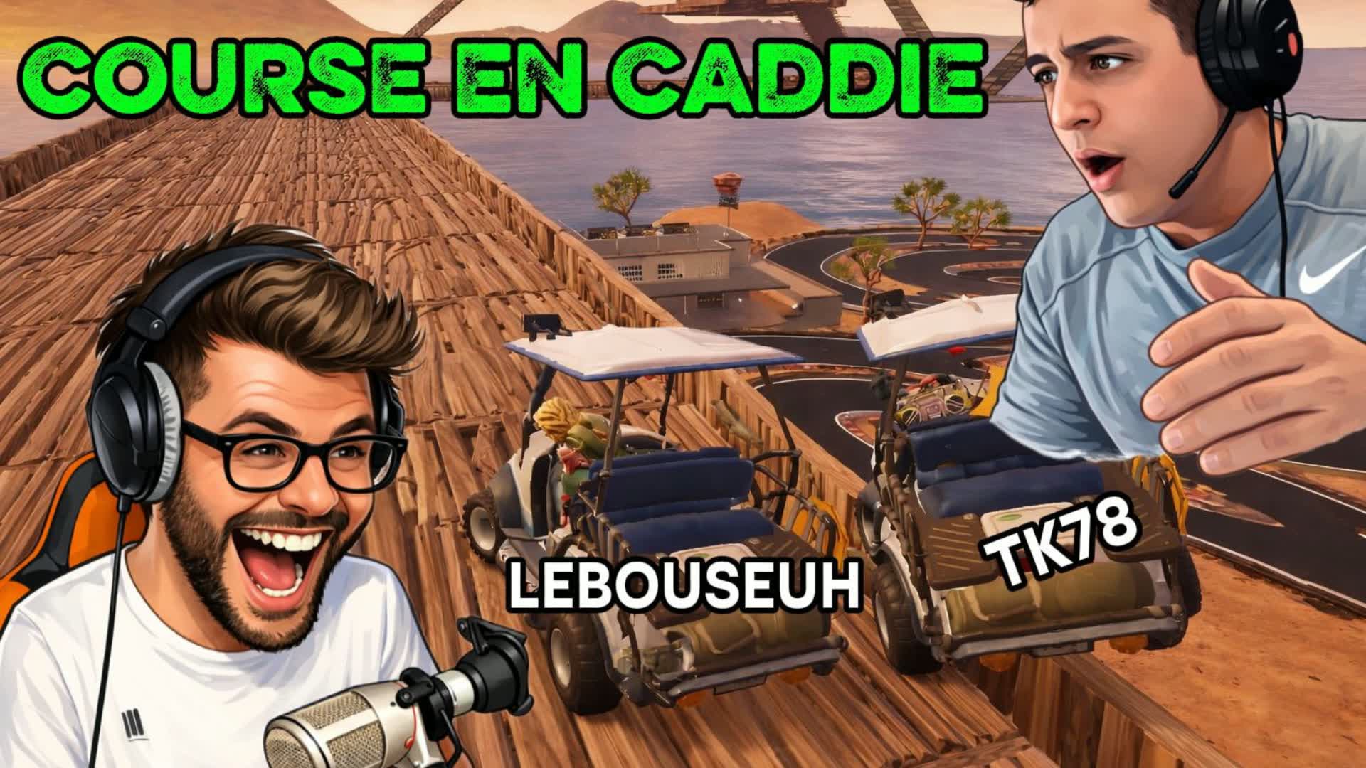 CIRCUIT EN CADDIE - TK78 x LEBOUSEUH