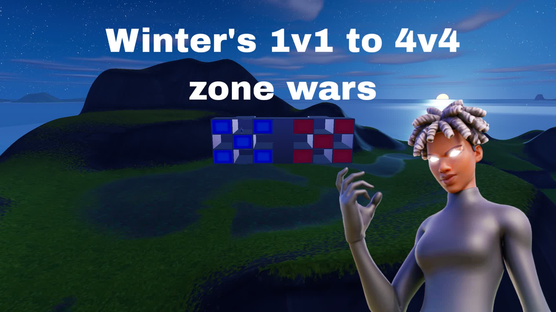 Winterの1vs1～4vs4のゾーンウォーズ