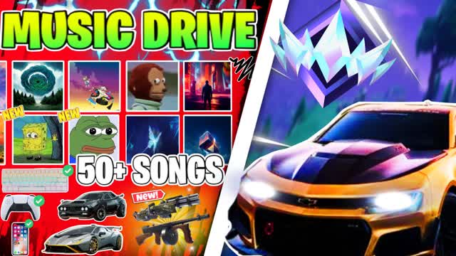 ✨ CRIME & DRIVE MUSIC FFA 🎶 GUN GAME 🎯