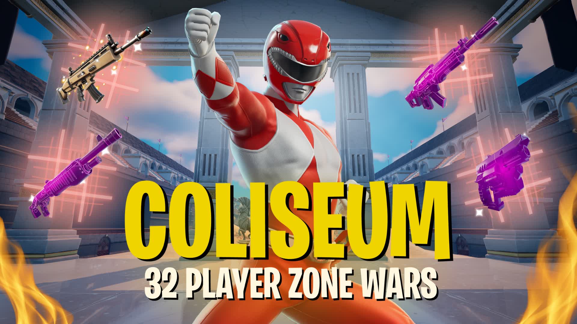 32 Player Coliseum Zone Wars