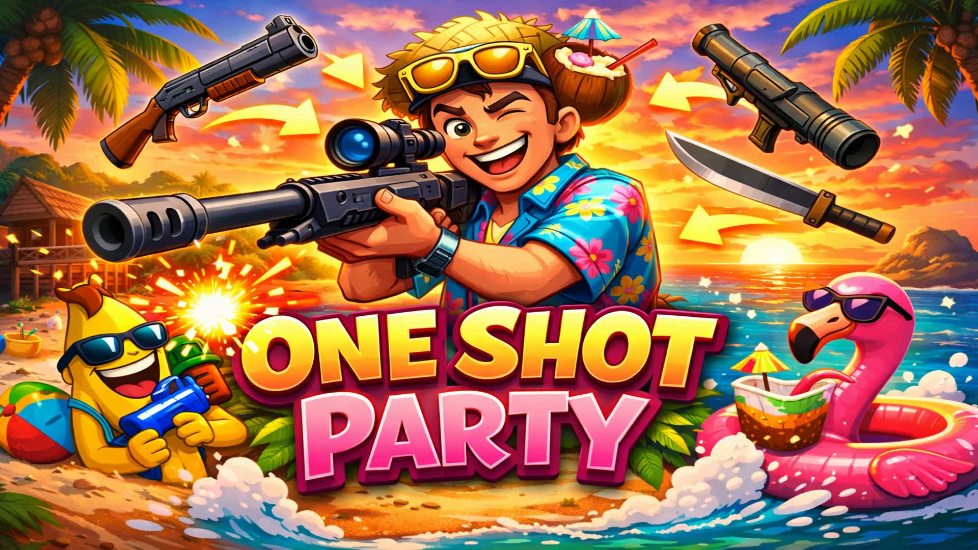 夏のワンショットパーティ 🔥🌴