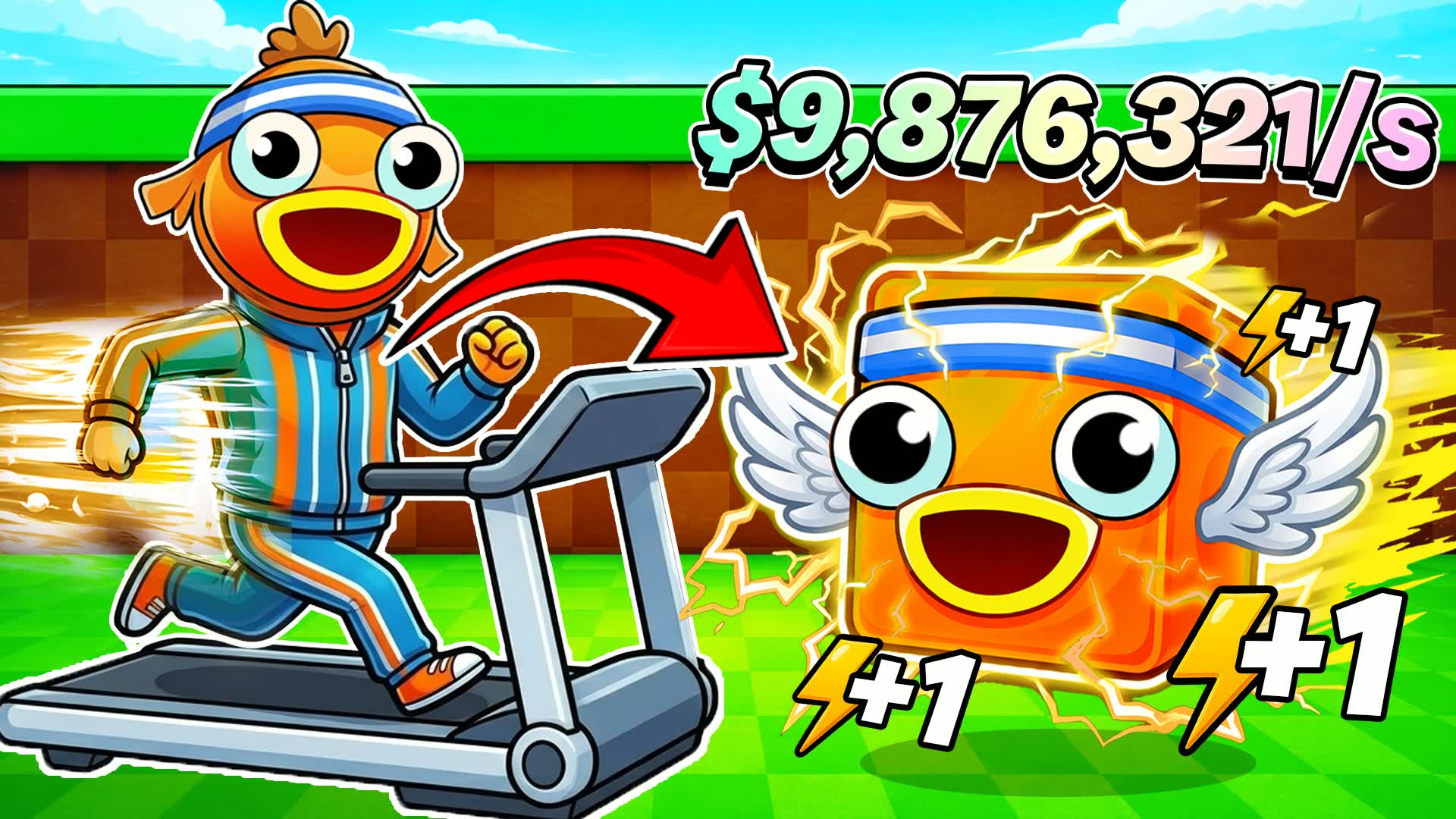 +1 Speed Be a Lucky Block [TYCOON]