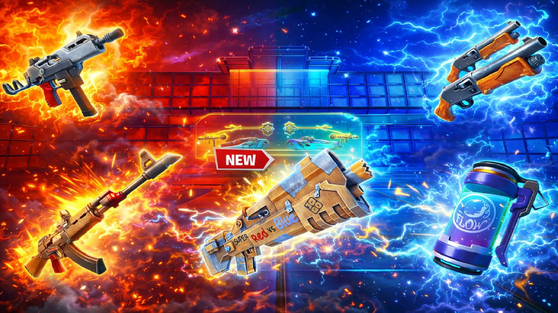 Super Creazy Red Vs Blue 🔴🔵 (Fortnite) | Game Database & Information - fortnite