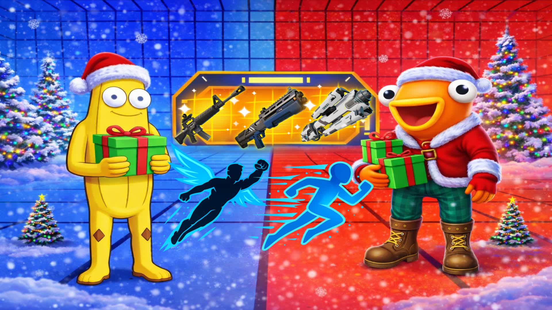 NEW UPDATE🎁 SUPERPOWERS RED VS BLUE🔴🔵