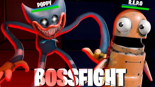 POPPY VS REPO 🔴 RED VS BLUE 🔵