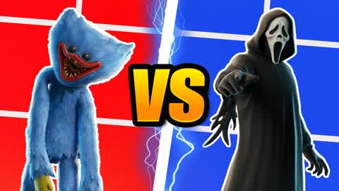 WUGGY VS GHOSTFACE RED VS BLUE 🔴🔵
