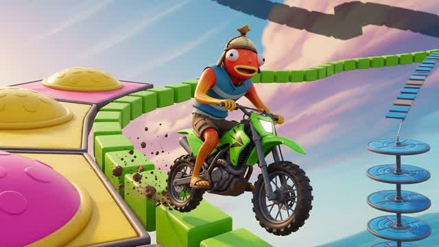 Bike Obby Hard